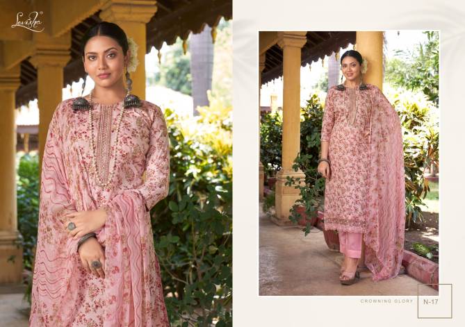 Nayasha By Levisha Embroidery Cotton Dress Material Wholesale Clothing Suppliers In India